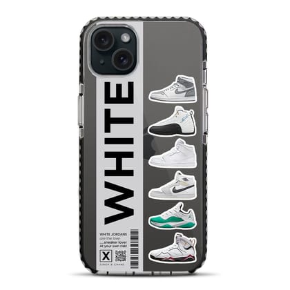 White Jordans iPhone 15 Stride Phone Case-Stride