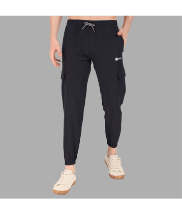 IDASS Blue Nylon Men's Joggers ( Pack of 1 )
