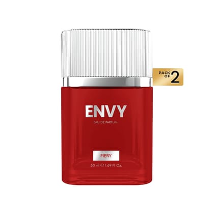 ENVY Pack of 2 Fiery Perfumes for Men - 50ml Each