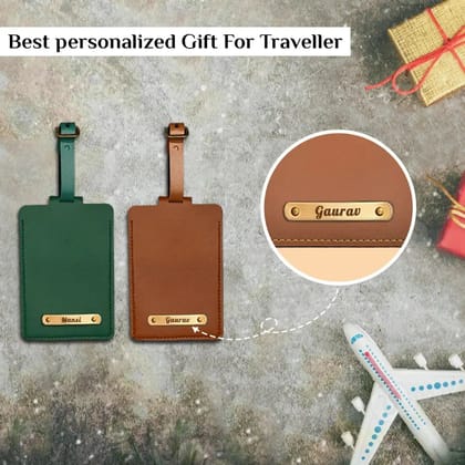 Personalized Name Travel Luggage Tag Couple Gifts