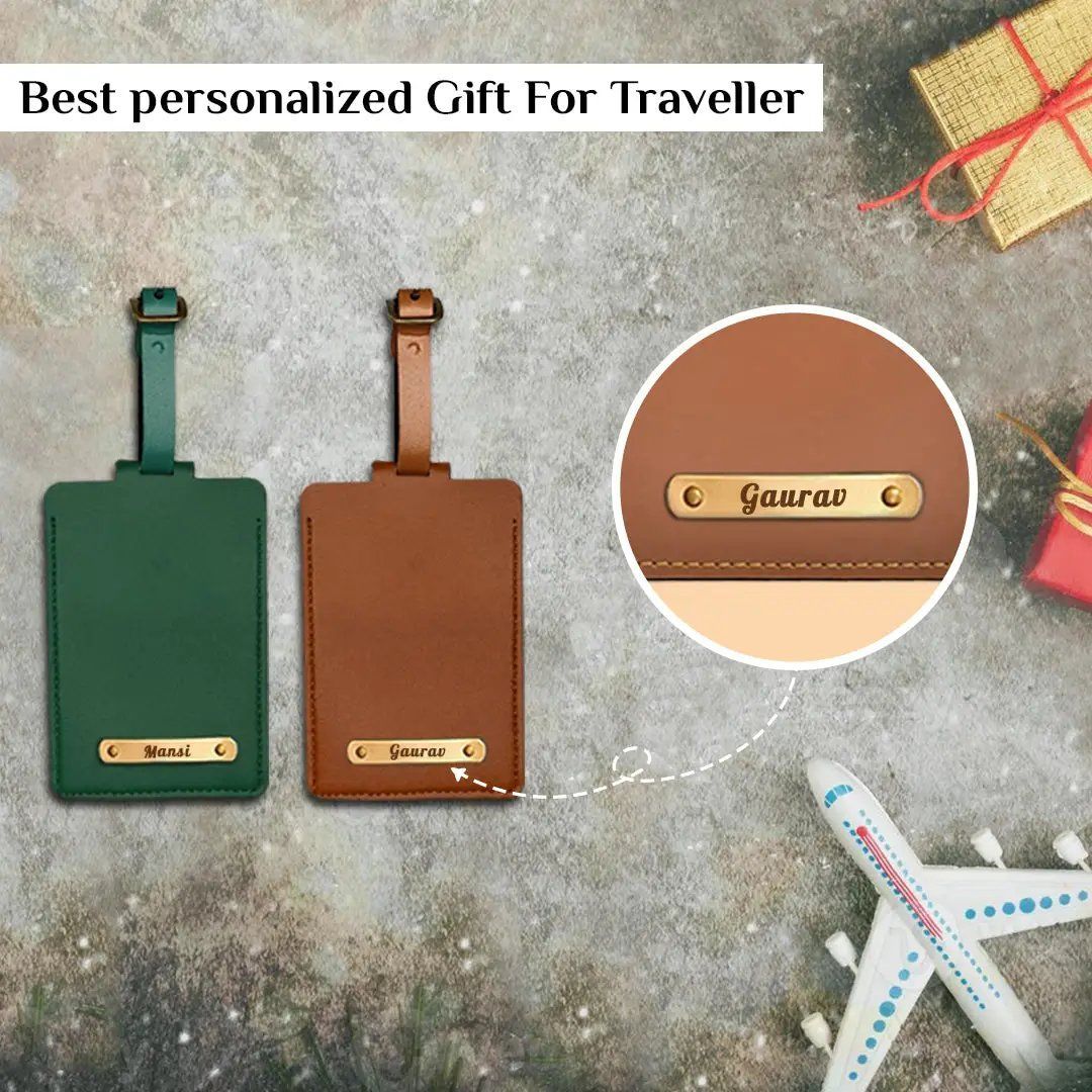 Personalized Name Travel Luggage Tag Couple Gifts