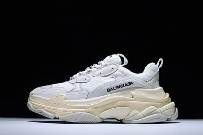 BalenciagaMen's Triple S sneakers - White-Euro 42