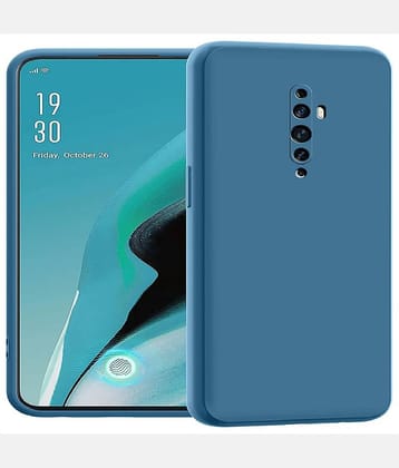 Oppo Plain Cases Compatible For Silicon Oppo Reno 2F ( Pack of 1 )