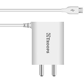 TP TROOPS Charger with2.8A Charging Plug with Attached lighting cable-TP-515