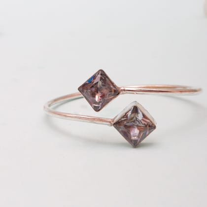 Women Gold-Toned Open Cuff Bracelet