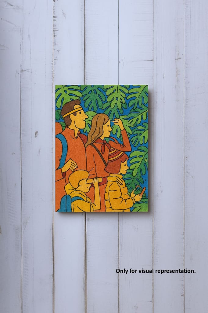 Dbeautify's MDF DIY Traditional Painting – Family Nature