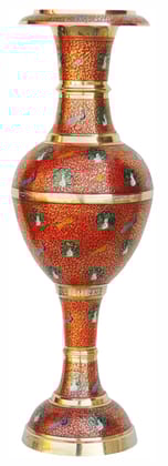 Brass Home & Garden Decorative Flower Pot, Vase - 8*8*24.5 inch (F407 A)