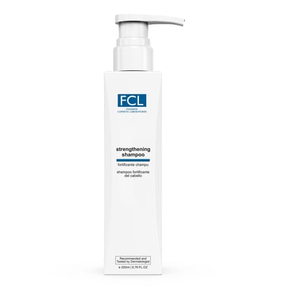 FCL Strengthening Shampoo| Strengthens Hair | Controls Hair Fall | Reduces Frizz | Promotes Hair Growth | Cleans Scalp | Mild Shampoo | Paraben & Sulphate Free - 200 Ml FCL Strengthening Shampoo| Strengthens Hair | Controls Hair Fall | Reduces Frizz | Pr