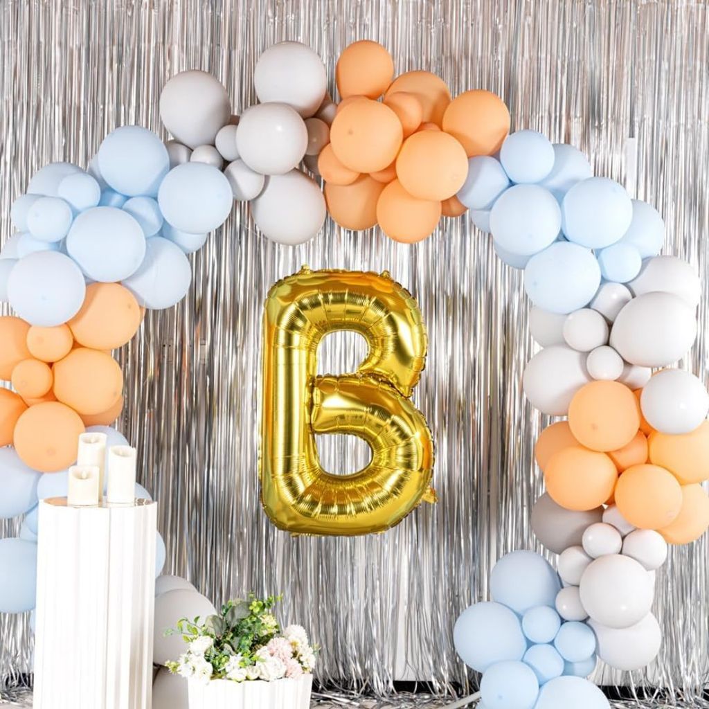 Alphabet B Golden Foil Balloon - Helium Or Air Filled - 40 inches  - 1PC - Party and Festive Needs | Buy online on ZillyBuy