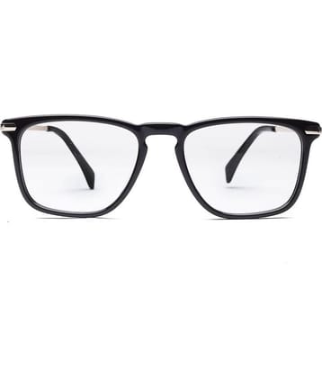 YourSpex - Black Square Eyeglass Frame ( Pack of 1 )