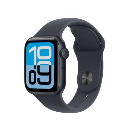Apple Watch SE 3 GPS 40mm Midnight Aluminium Case with Midnight Sport Band - S/M Apple Watch SE 3 GPS 40mm Midnight Aluminium Case with Midnight Sport Band - S/M - Midnight Aluminium/Midnight / 40mm