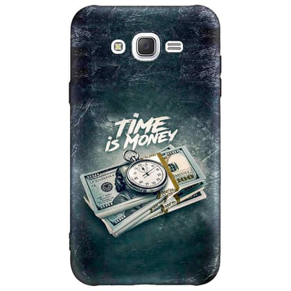 Time is Money Samsung J7 Premium Embossed Mobile cover