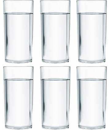 ATIPRIYA Glass Glasses 300 ml ( Pack of 6 )