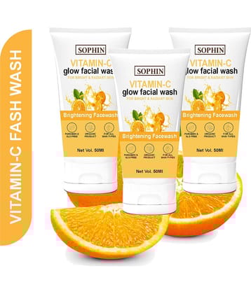 SOPHIN - Refreshing Face Wash For All Skin Type ( Pack of 3 )