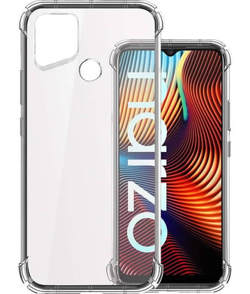 Spectacular Ace Transparent Bumper Cases For Realme C12 - Pack of 1