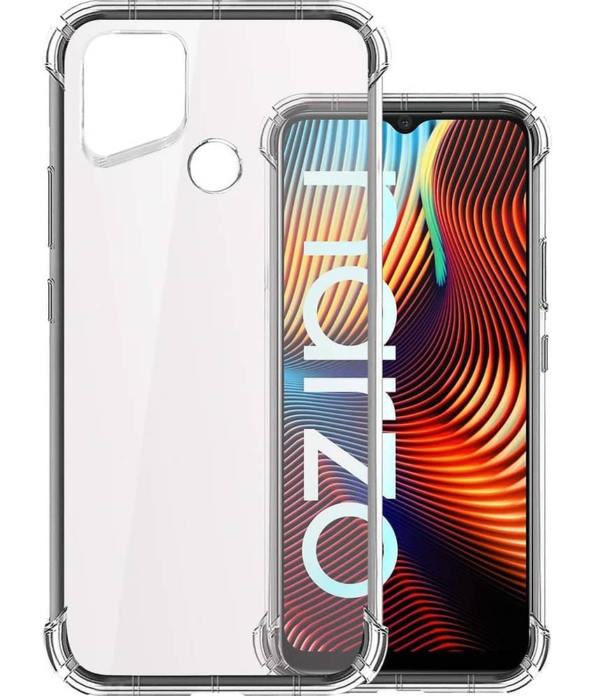 Spectacular Ace Transparent Bumper Cases For Realme C12 - Pack of 1