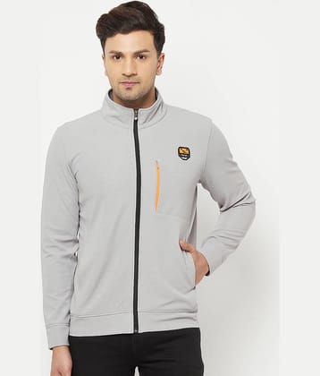 Glito Grey Casual Jacket