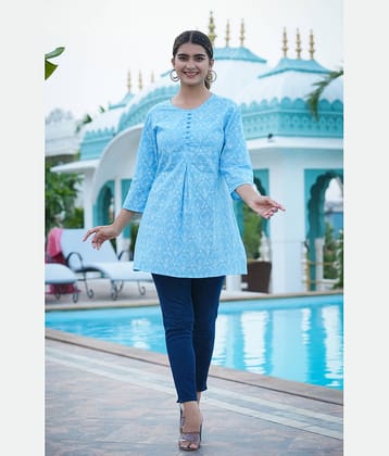 Cotton Short Kurti For Women (Pack of 1)