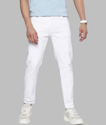 x20 - White Denim Skinny Fit Men's Jeans ( Pack of 1 )