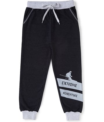 Cub Mcpaws Pack of 1 Boys Cotton Trackpant ( Black )