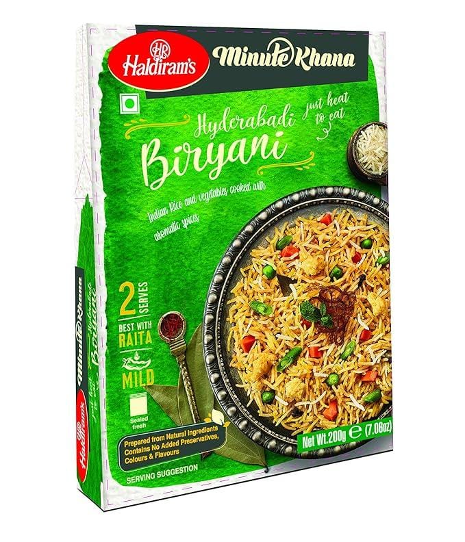 Haldiram’s Minute Khana Hyderabadi Biryani 200g