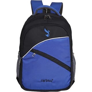 Life Today Large 33 L Laptop Backpack Laptop Bags for Men and Women (Blue)