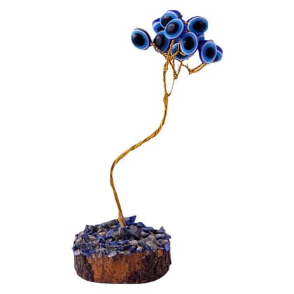 Evil Eye Tree for Family Protuction,Positive Sleep, Decoration Items for Living Room, Drawing Room Side Table Decor(KI_107)  by Krishna Impex