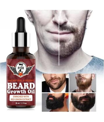 7 FOX Red ONION Beard Oil For Growth 30 ml