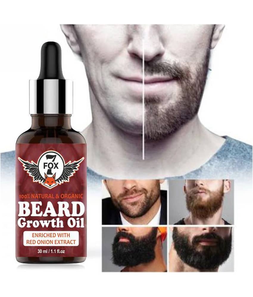 7 FOX Red ONION Beard Oil For Growth 30 ml