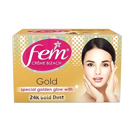 Fem Fairness Gold Creme Face Bleach 48G