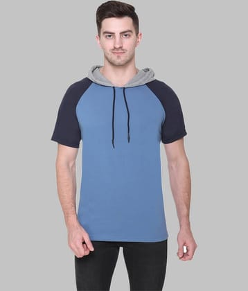 HVBK Pack of 1 Cotton Blend Regular Fit Men's T-Shirt ( Multicolor )