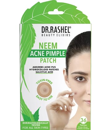 DR.RASHEL Neem Acne Pimple Patch for removing zits, blemishes for all skin types 20 g (Pack of 1)