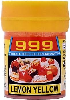 999 Lemon Yellow Food Color