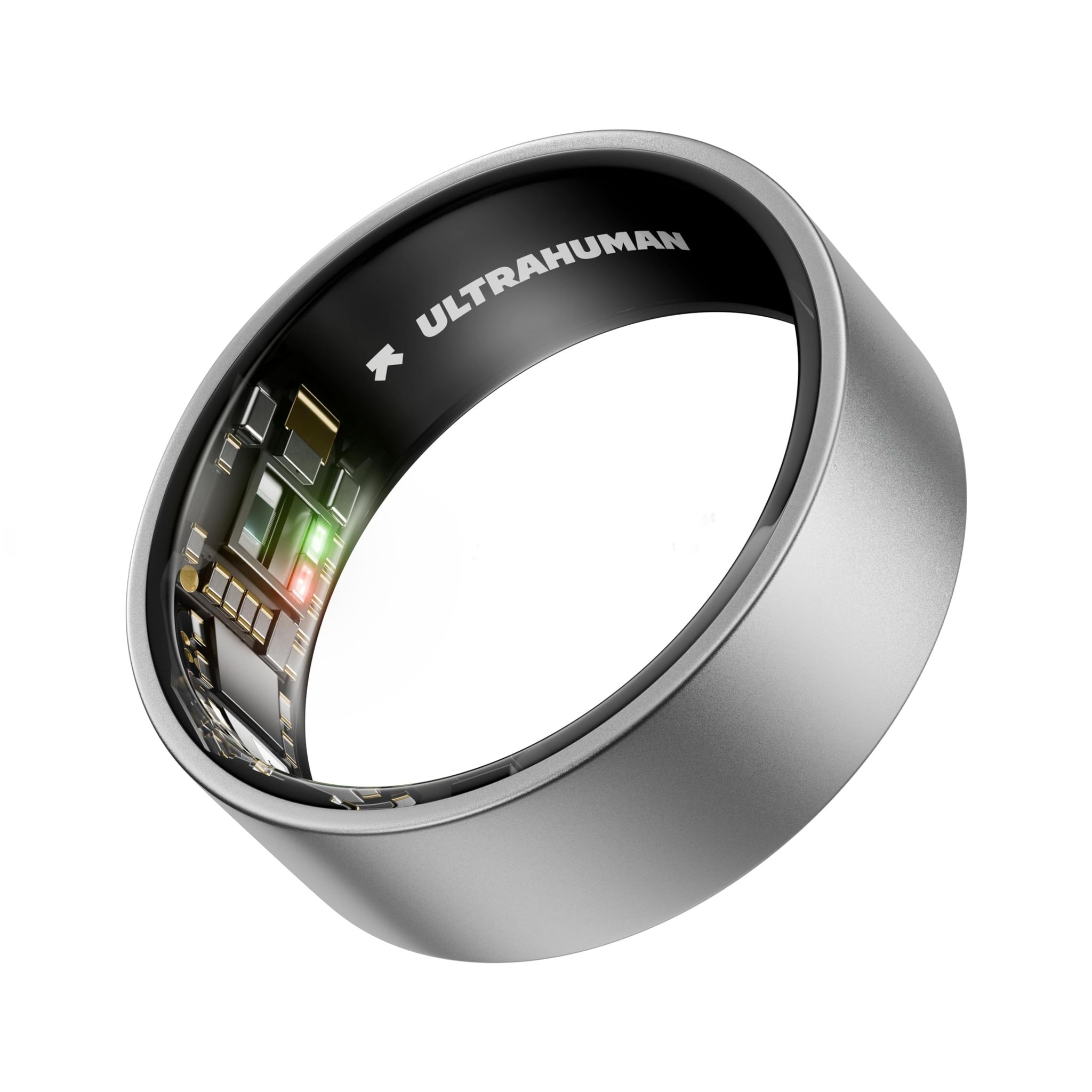 ULTRAHUMAN Ring AIR - Raw Titanium - Size 12 - Smart Ring | No Monthly Subscription | Size First with Sizing Kit | Sleep Tracking Wearable - Heart Rate - Fitness Tracker ULTRAHUMAN Ring AIR - Raw Titanium - Size 12 - Smart Ring | No Monthly Subscription 