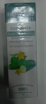 Biotique advance ayurveda cucumber pore tightening refreshing toner with Himalayan water 120 ml