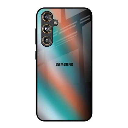 Melted Emerald Glass Case for Samsung Galaxy M55s