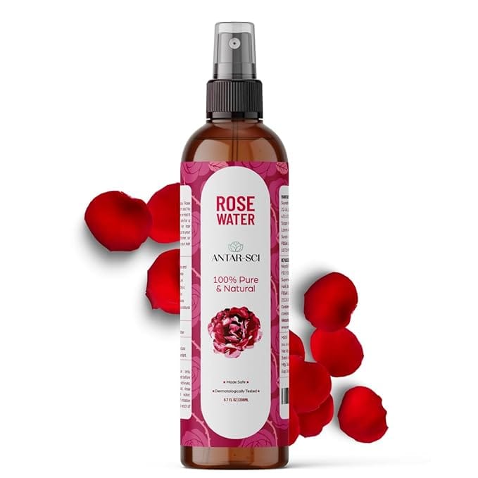 Rose Water 100% Pure & Natural
