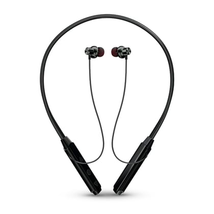 Digimate Aakraman, Type-C Fast Charging With Bluetooth 5.0 Wireless Neckband, Voice Assistant, High-Quality Mic, Multi-Device Pairing, 200-Hrs Standby, IPX4 Waterproof (DG-NB-1006)
