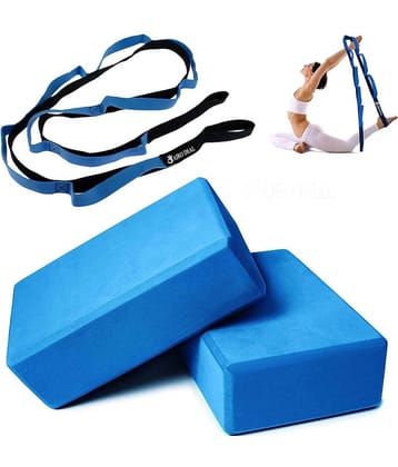 Yoga Strap, Stretching Belt / Yoga Block, Brick for Stretching, Physical Therapy Yoga Blocks