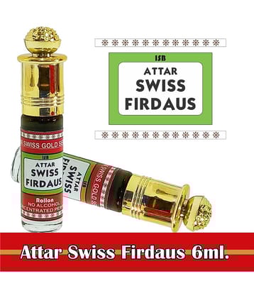 INDRA SUGANDH BHANDAR Attar For Men|Women Swiss Firdaus Pure And Super Original UAE Perfume Long Lasting Fragrance 6ml Rollon Pack