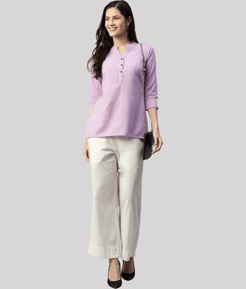 PP Kurtis Rayon Solid Straight Women's Kurti - Grey ( Pack of 1 )