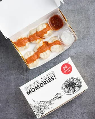 Paneer Gravy Momos