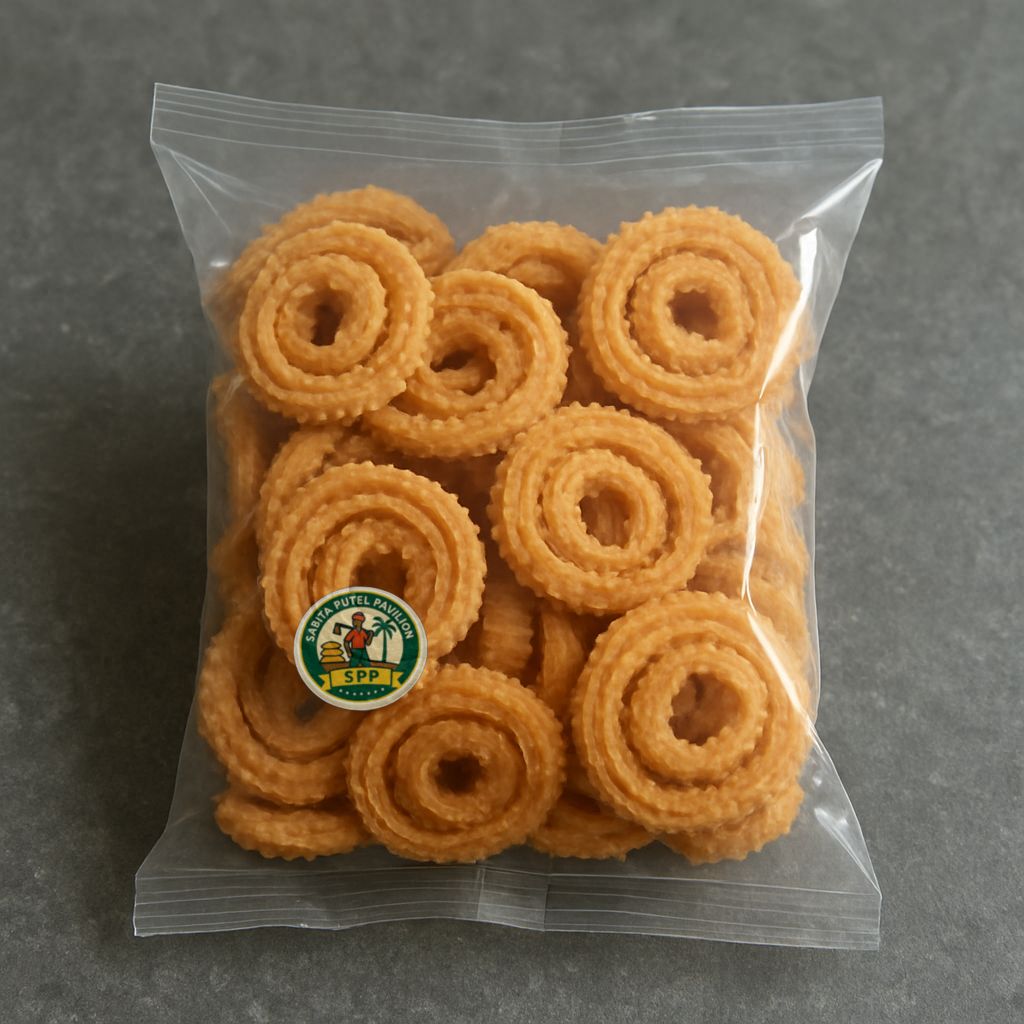 Sabita Putel Pavilion's traditional indian chakli