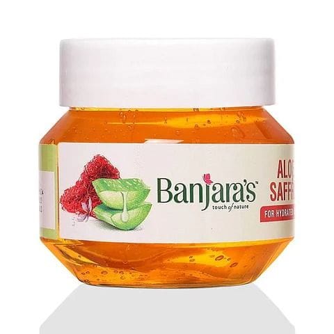 Banjara's Aloe Vera Saffron Gel, 100 gm