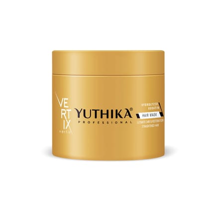 Yuthika Professional Vertix Hydrolyzed Keratin Hair Mask for Chemically Treated Hair - 150ml