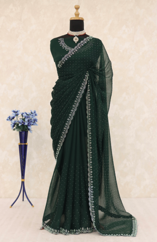 WOMENS PARTYWEAR SAREE