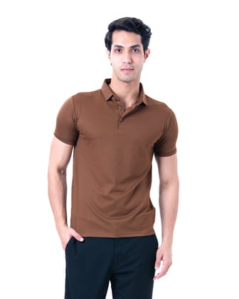 Cardinal Polo Twill-Mocha Brown / XS