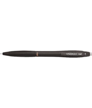 Unomax I-Ball 2X Liquid Ink Ball Pen (Pack Of 20, Black)