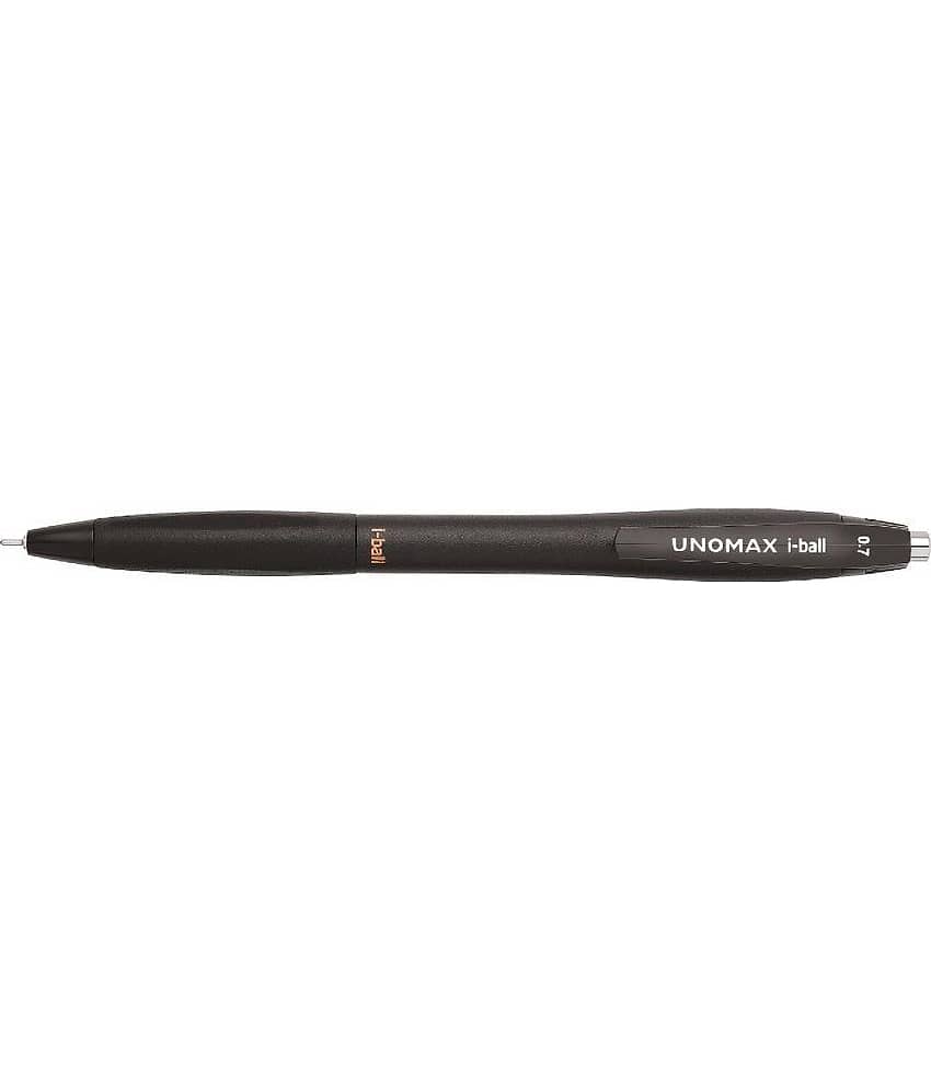 Unomax I-Ball 2X Liquid Ink Ball Pen (Pack Of 20, Black)