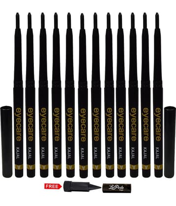 ADS Eyecare Eye & Lip Liner 12PCs Kajal Pencil Black 0.35 gm